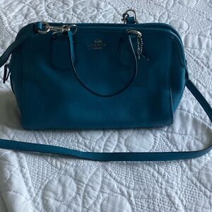 Coach Vibrant Blue Crossbody Bag/REDUCED!!